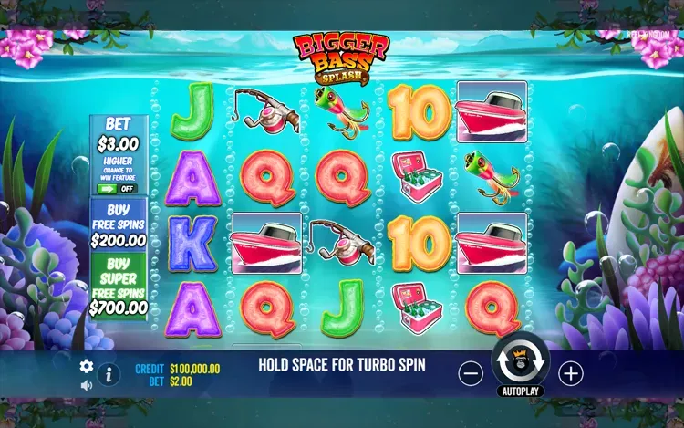 Bigger Bass Splash - RTP and Wagering