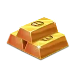 Bigger Piggy Bank - Gold bars Symbol