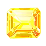 Black Ice - Yellow Gem Symbol