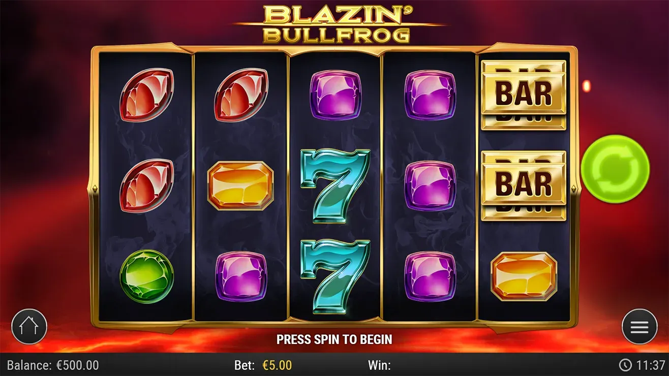Blazin' Bullfrog Mobile Features - Base Game