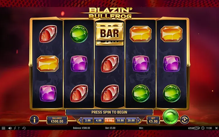 Blazin' Bullfrog RTP and Wagering