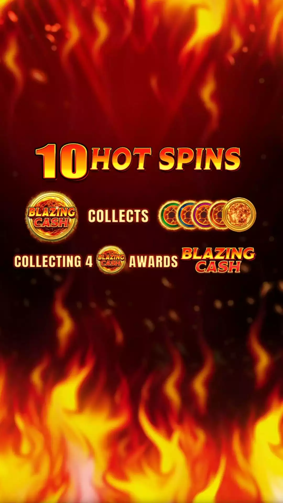 Blazing Cash Mobile Features - Bonus Game