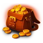Blazing Rainbows - Bag of Gold Symbol