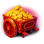 Blazing Rainbows - Cart of Gold Symbol