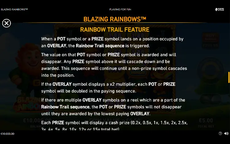 Blazing Rainbows - Feature