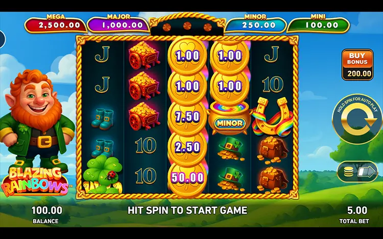 Blazing Rainbows - RTP and Wagering