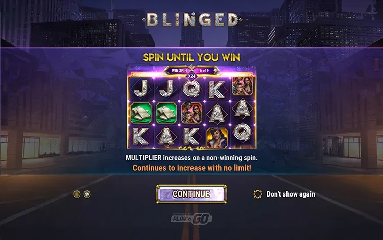 Blinged - Main Win Spins
