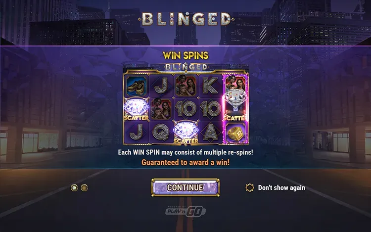 Blinged - Single Win Spin