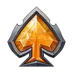 Orange Spade