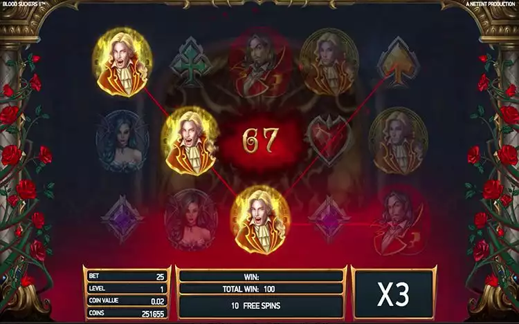 Blood Suckers 2 Free Spins Feature