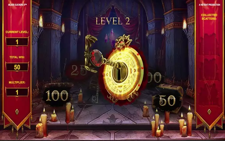 Blood Suckers 2 Hidden Treasure Bonus Feature