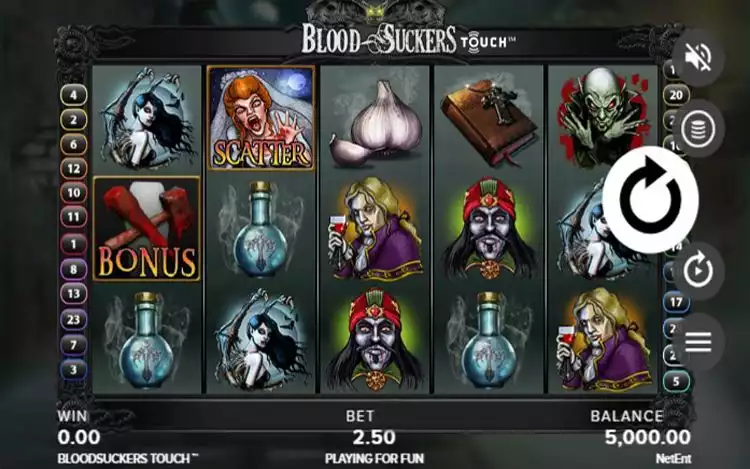 Blood Suckers Mobile Features Base
