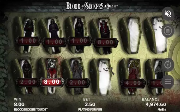 Blood Suckers mobile bonus