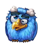 Pirots 2 Blue Amber Symbol
