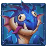 Dragonfate’s Favor - Blue Dragon Symbol