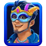 Carnival Queen 2 - Blue Revellers Symbol