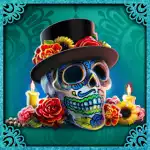 Luck of the Dead - Blue Skull Symbol