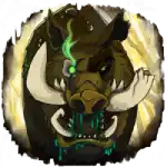 Rabid Randy Dark Tales - Boar Symbol