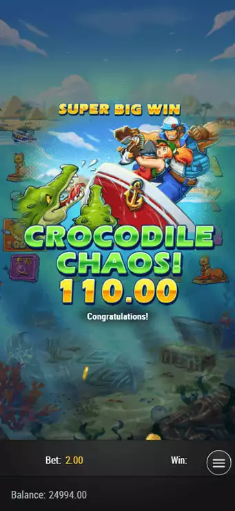 Boat Bonanza Croconile - Mobile Bonus
