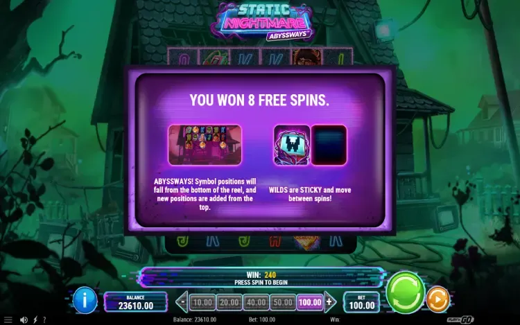 Static Nightmare Abyssways - Mobile Bonus