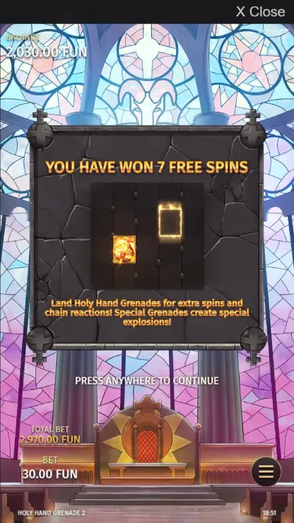 Holy Hand Grenade 2 - Mobile Bonus