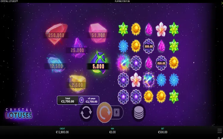 Crystal Lotuses - Mobile Bonus