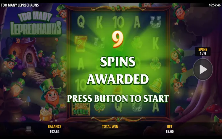 Too Many Leprechauns - Mobile Bonus