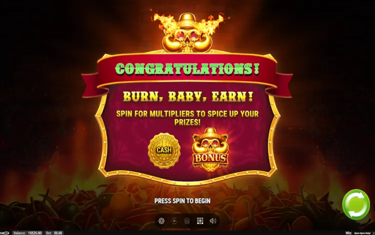 Spice Spice Baby - Mobile Bonus