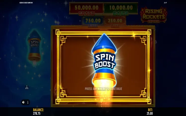 Rising Rockets Emperor - Mobile Bonus