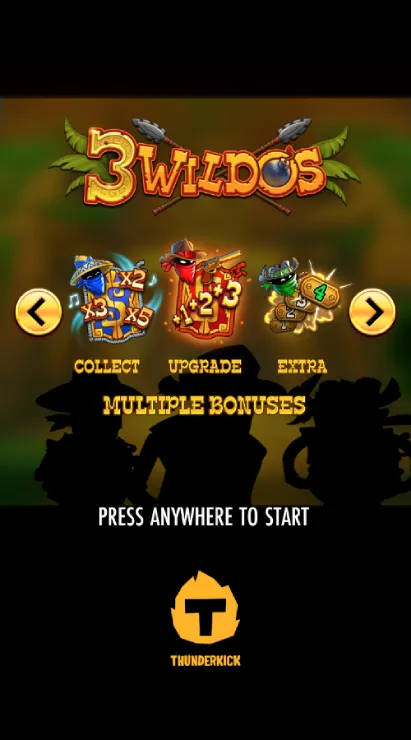 3 Wildos - Mobile Bonus