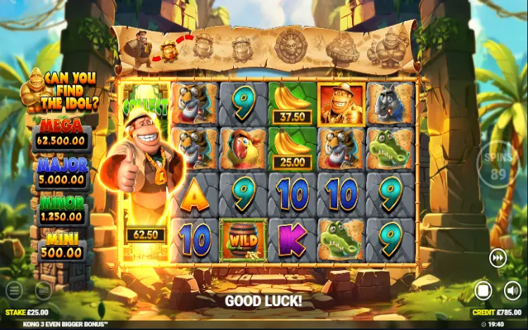 Kong 3 Even Bigger Bonus - Mobile Bonus