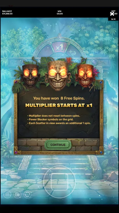 Aztec Tower - Mobile Bonus