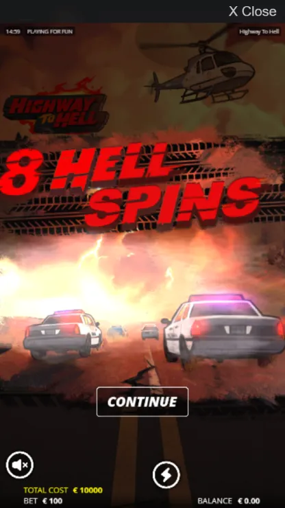 Highway to Hell Mobile Features -  Bonus Game