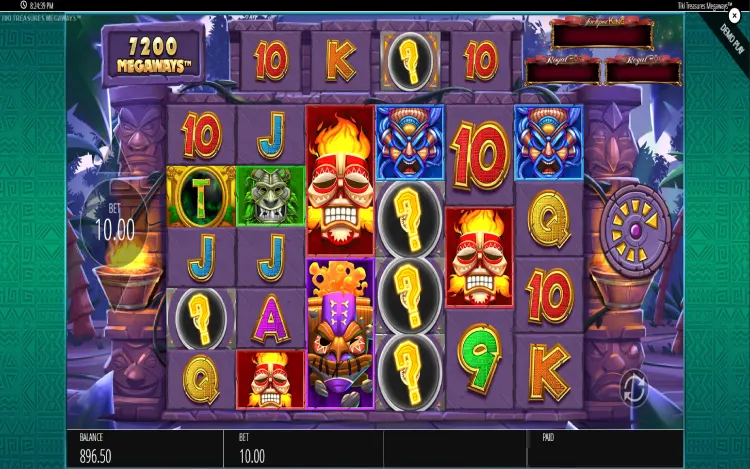 Tiki Treasures Megaways - Mobile Bonus