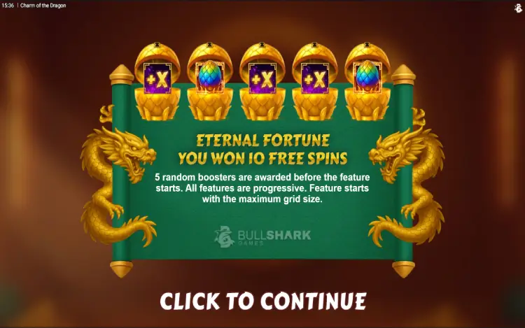 Charm of the Dragon - Mobile Bonus