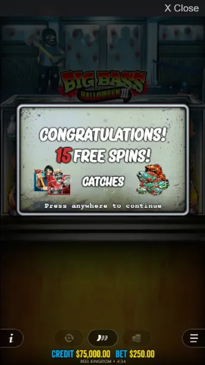 Big Bass Halloween 3 - Mobile Bonus