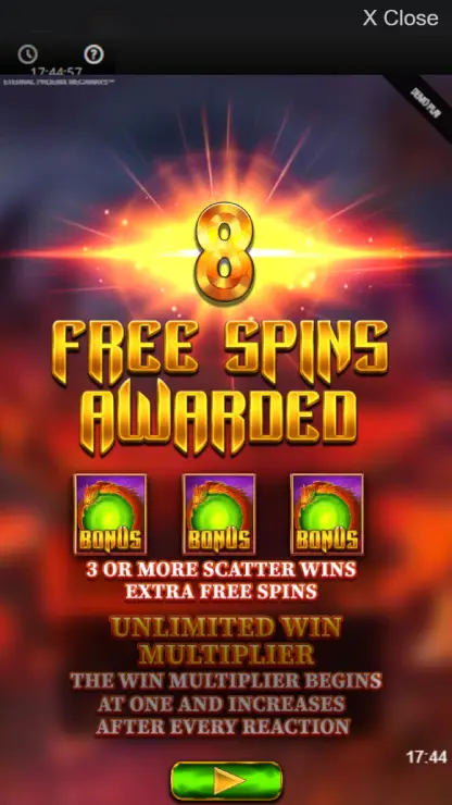Eternal Phoenix Megaways - Mobile Bonus