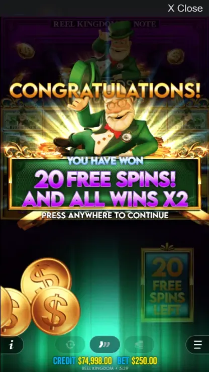 Hundreds and Thousands - Mobile Bonus