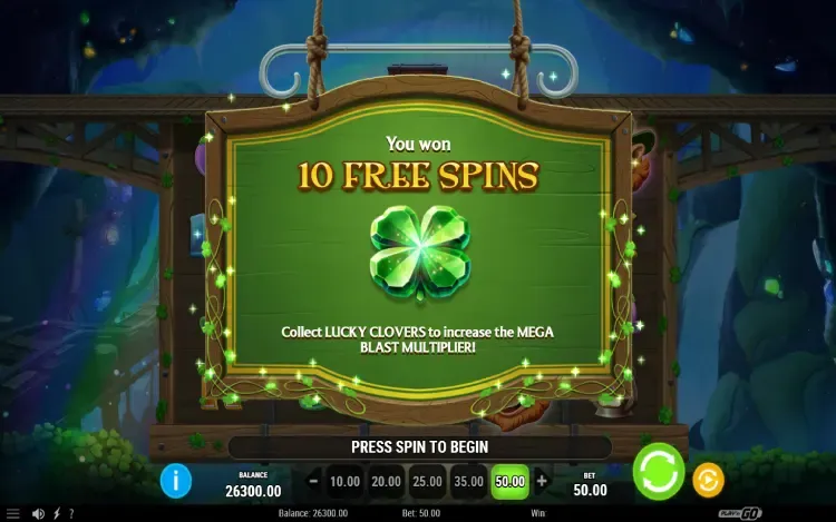 Leprechaun's Diamond Dig - Mobile Bonus