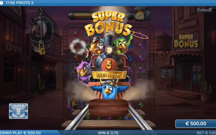 Pirots 3 Bonus