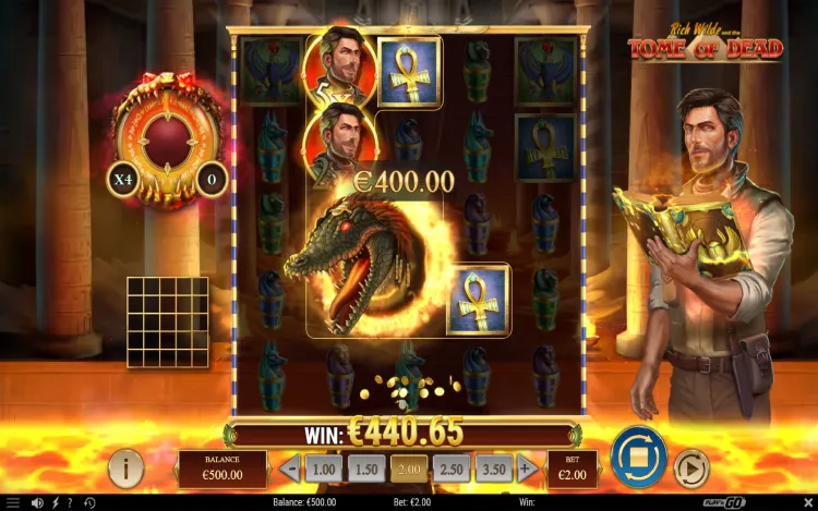 Rich Wilde and the Tome of Dead Mobile Features - Bonus Game