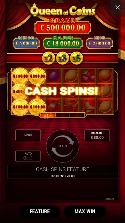 Queen of Coins - Mobile Bonus