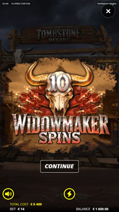 Tombstone Begins - Mobile Bonus