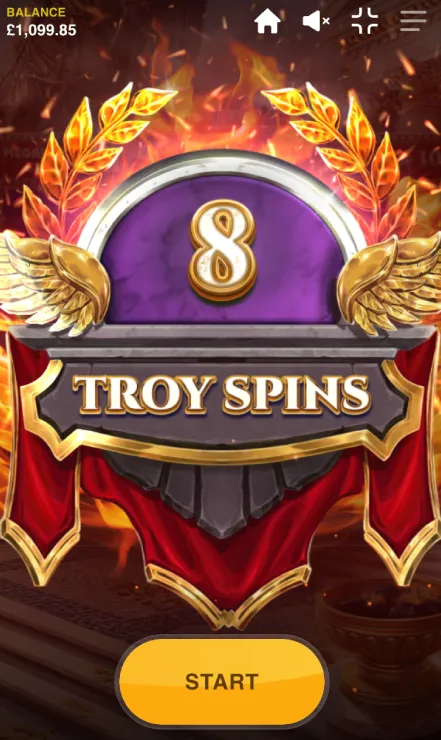 Gods of Troy Megaways Mobile Features - Bonus Game