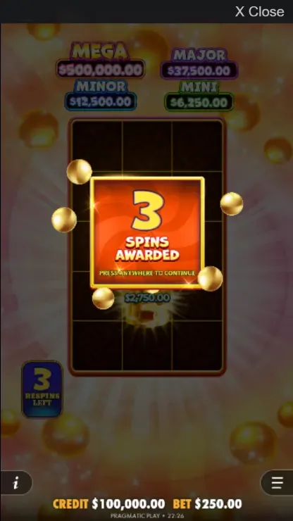 Super Gummy Strike - Mobile Bonus