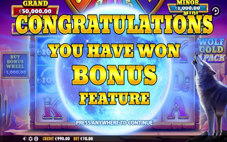 Wolf Gold 4 Pack - Bonus Feature