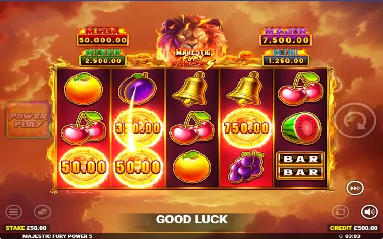 Majestic Fury Power 5 - Bonus Feature Symbol