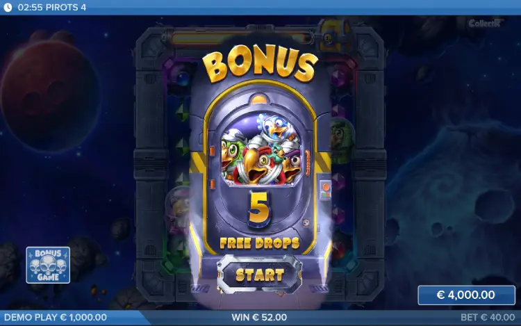 Pirots 4 - Bonus Game