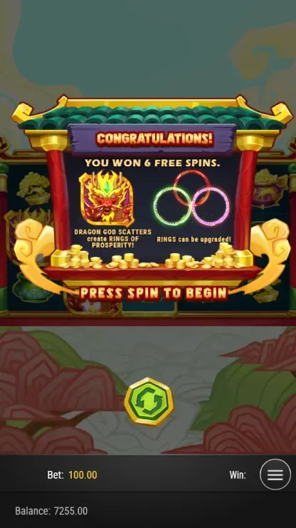 Rings of Prosperity - Mobile Bonus