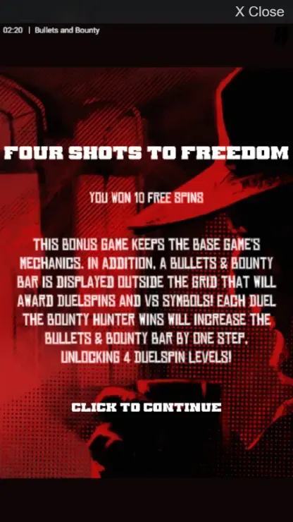 Bullets and Bounty - Mobile Bonus